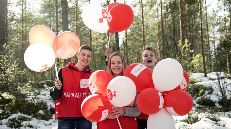 Att tacka frivilliga