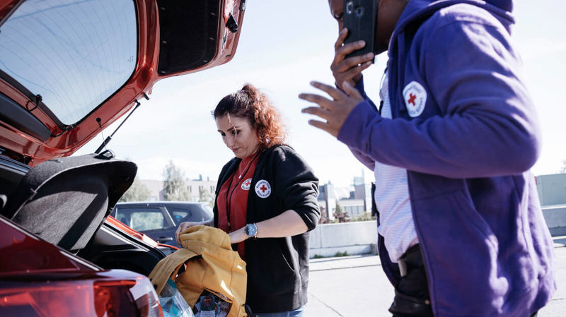 Papperslösa och Röda Korset -utbildningen