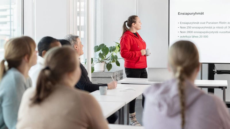 Att verka som vänutbildare