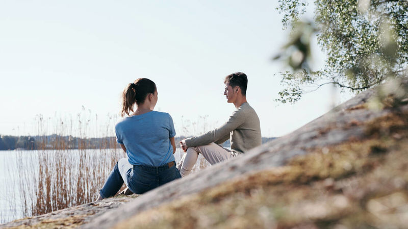Psykiskt stöd för vänner